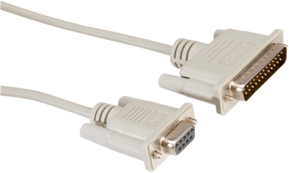 Cablu modem 9 pini la 25 pini M-T Alb 6m, Roline 11.01.4560