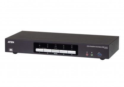 Switch KVMP Mini DisplayPort 4 porturi USB 2.0 Dual View, ATEN CS1944DP