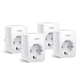 Set 4 bucati priza inteligenta cu monitorizarea energiei Schuko Wi-Fi, TP-LINK Tapo P110(4-pack)