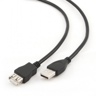 Cablu prelungitor USB 2.0 T-M 3m, Spacer SPC-USB-AMAF-10